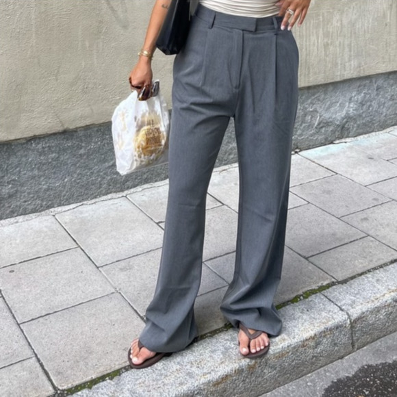 Gray Trousers
